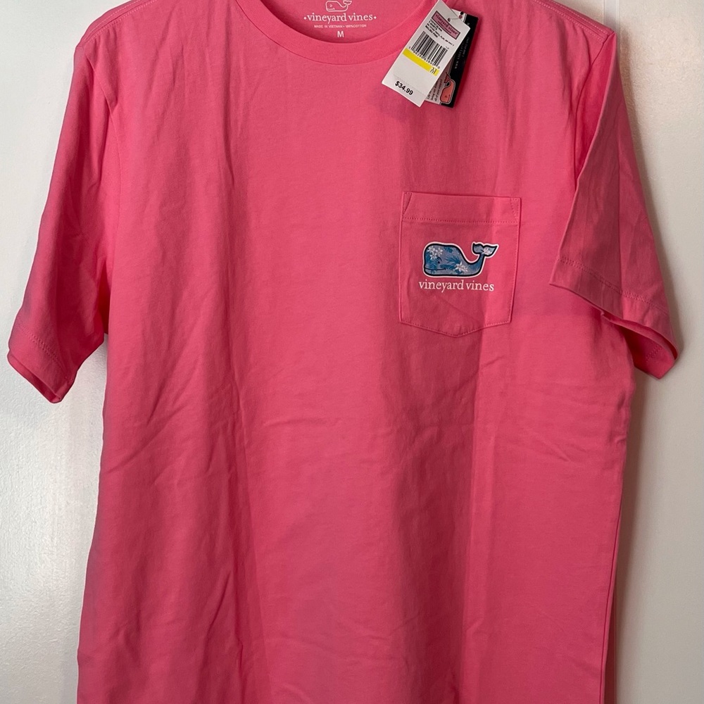 NEW VINEYARD VINES LOGO TEE M